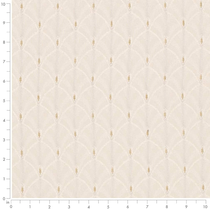 Charlotte - D4034 - Ivory Olivia - Fabric by the Yard - D4034 - D4034_Ruler