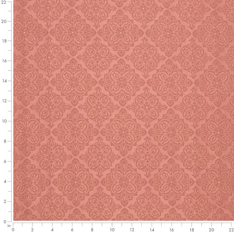 Charlotte - D4048 - Rose Elsa - Fabric by the Yard - D4048 - D4048_Ruler