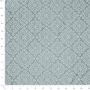 Charlotte - D4051 - Azure Elsa - Fabric by the Yard - D4051 - D4051_Ruler