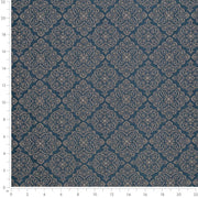 Charlotte - D4053 - Navy Elsa - Fabric by the Yard - D4053 - D4053_Ruler