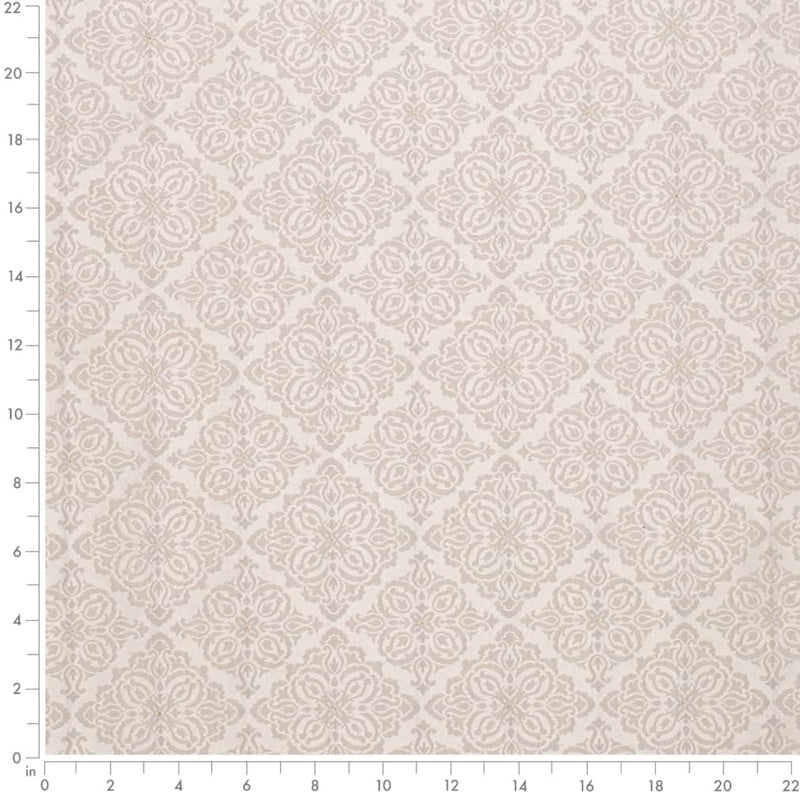 Charlotte - D4054 - Taupe Elsa - Fabric by the Yard - D4054 - D4054_Ruler