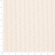 Charlotte - D4058 - Ivory Lily - Fabric by the Yard - D4058 - D4058_Ruler