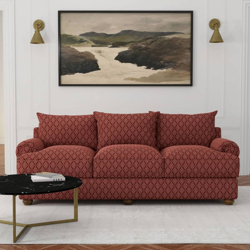 Charlotte - D4059 - Garnet Lily - Fabric by the Yard - D4059 - D4059_Furniture