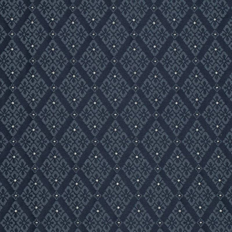 Charlotte - D4060 - Navy Lily - Fabric by the Yard Navy Lily