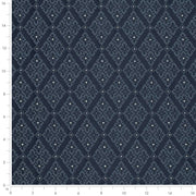 Charlotte - D4060 - Navy Lily - Fabric by the Yard - D4060 - D4060_Ruler