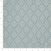 Charlotte - D4061 - Azure Lily - Fabric by the Yard - D4061 - D4061_Ruler