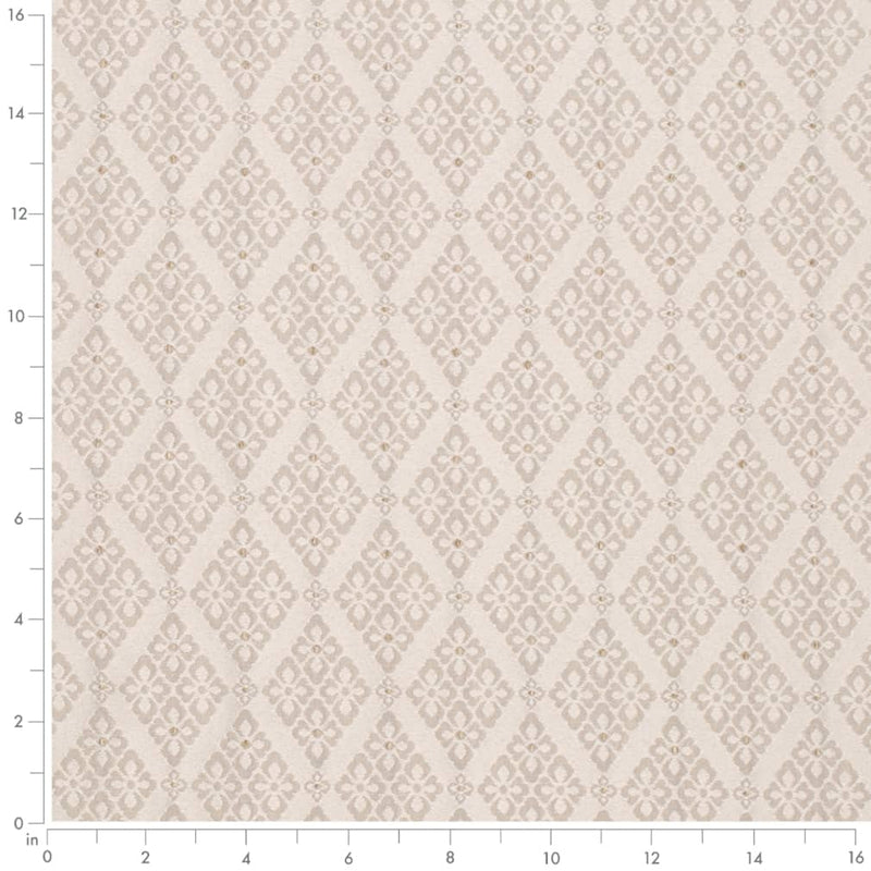 Charlotte - D4062 - Taupe Lily - Fabric by the Yard - D4062 - D4062_Ruler