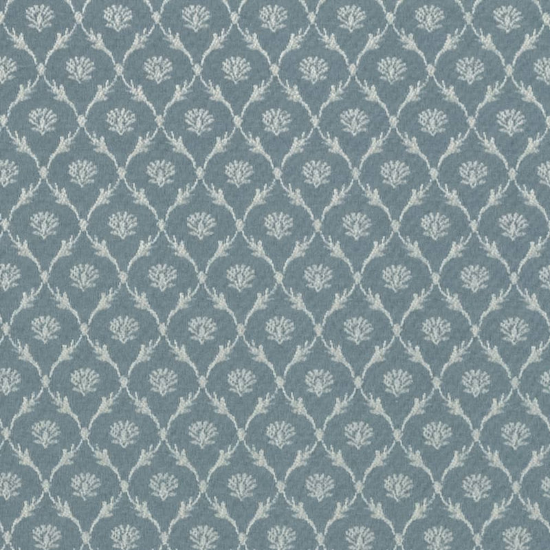 Charlotte - D4067 - Azure Nina - Fabric by the Yard Azure Nina