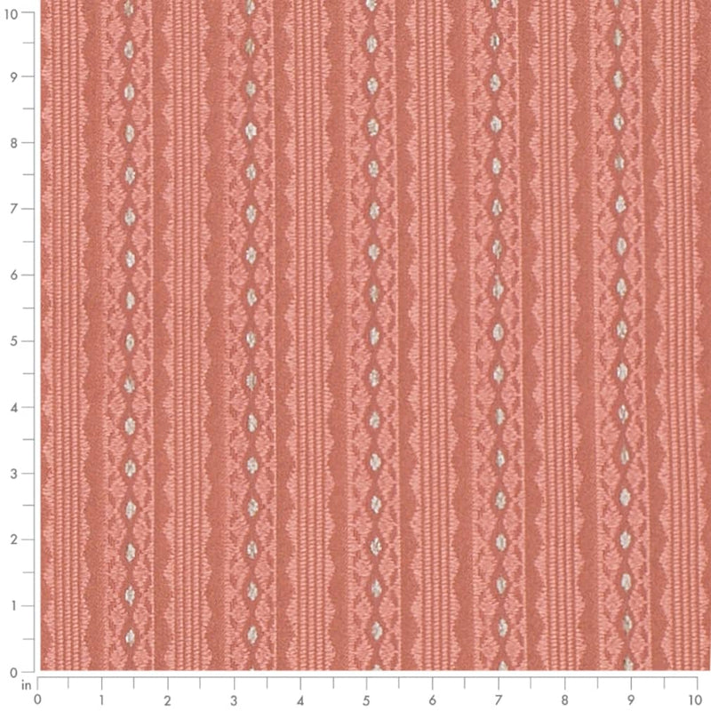 Charlotte - D4072 - Rose Mona - Fabric by the Yard - D4072 - D4072_Ruler