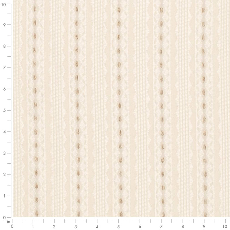Charlotte - D4074 - Ivory Mona - Fabric by the Yard - D4074 - D4074_Ruler