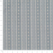 Charlotte - D4076 - Azure Mona - Fabric by the Yard - D4076 - D4076_Ruler