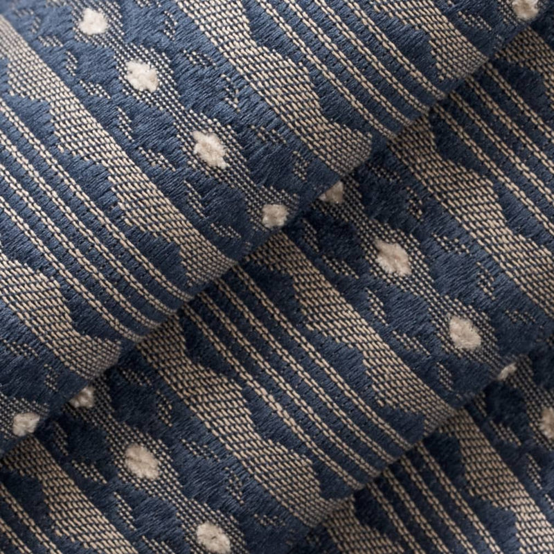 Charlotte - D4077 - Navy Mona - Fabric by the Yard - D4077 - D4077_Rolled