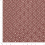 Charlotte - D4083 - Garnet Bria - Fabric by the Yard - D4083 - D4083_Ruler