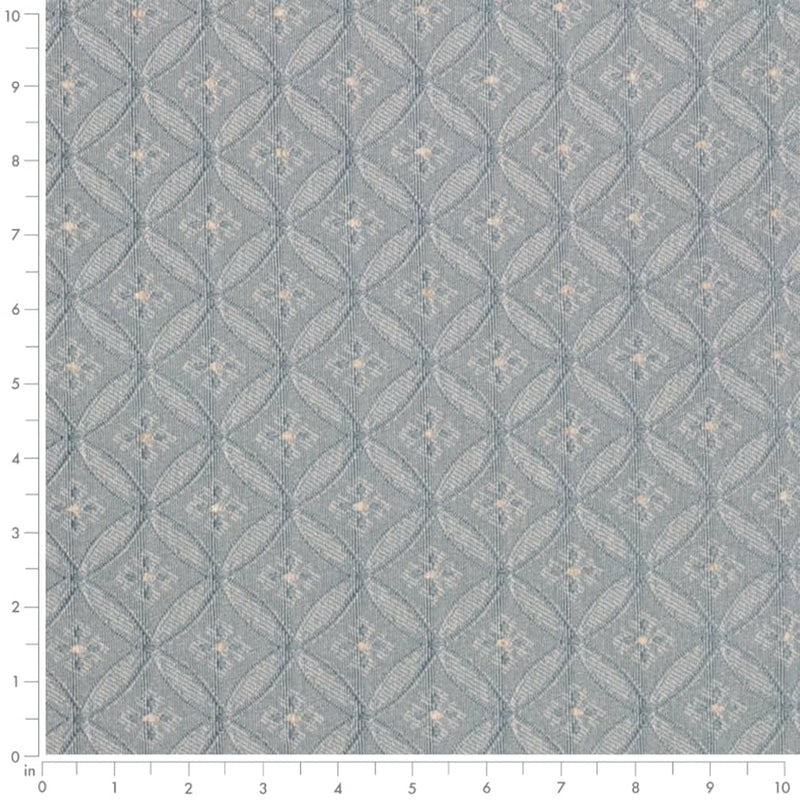 Charlotte - D4085 - Azure Bria - Fabric by the Yard - D4085 - D4085_Ruler
