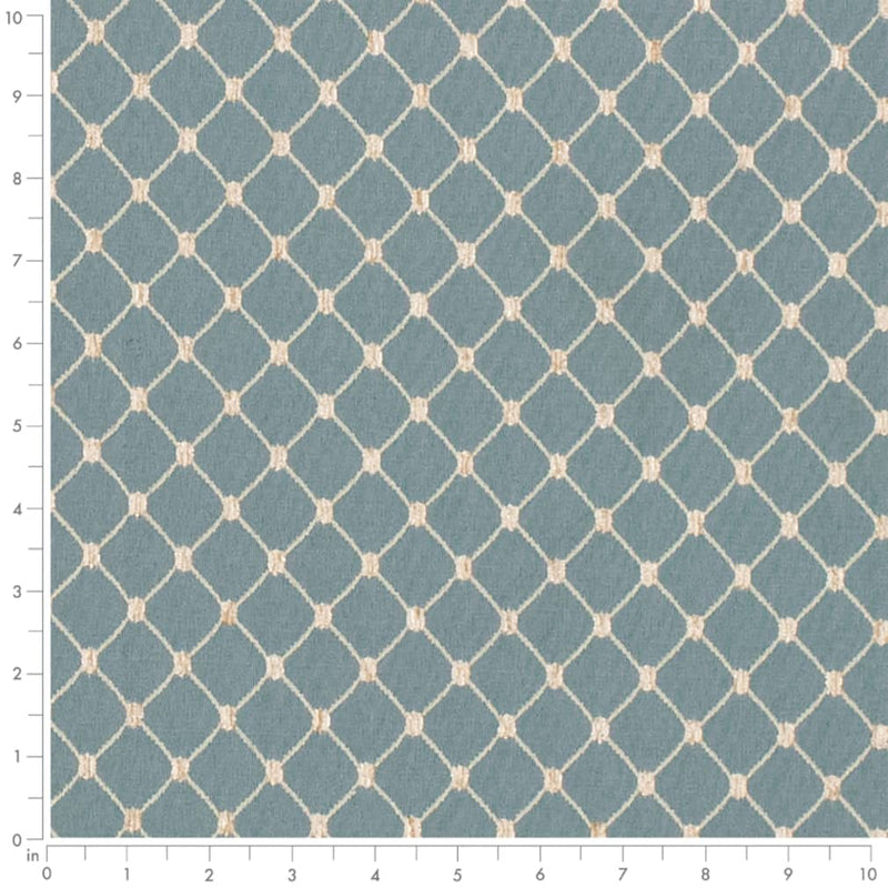 Charlotte - D4091 - Azure Julia - Fabric by the Yard - D4091 - D4091_Ruler