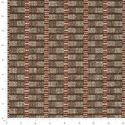 Charlotte - D4105 - Brick - Fabric by the Yard - D4105 - D4105_Ruler