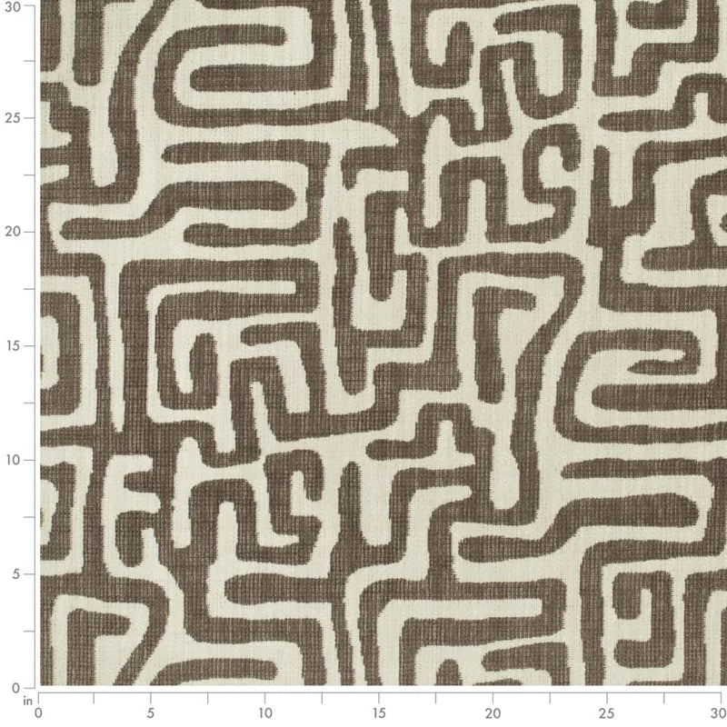 Charlotte - D4106 - Cocoa - Fabric by the Yard - D4106 - D4106_Ruler