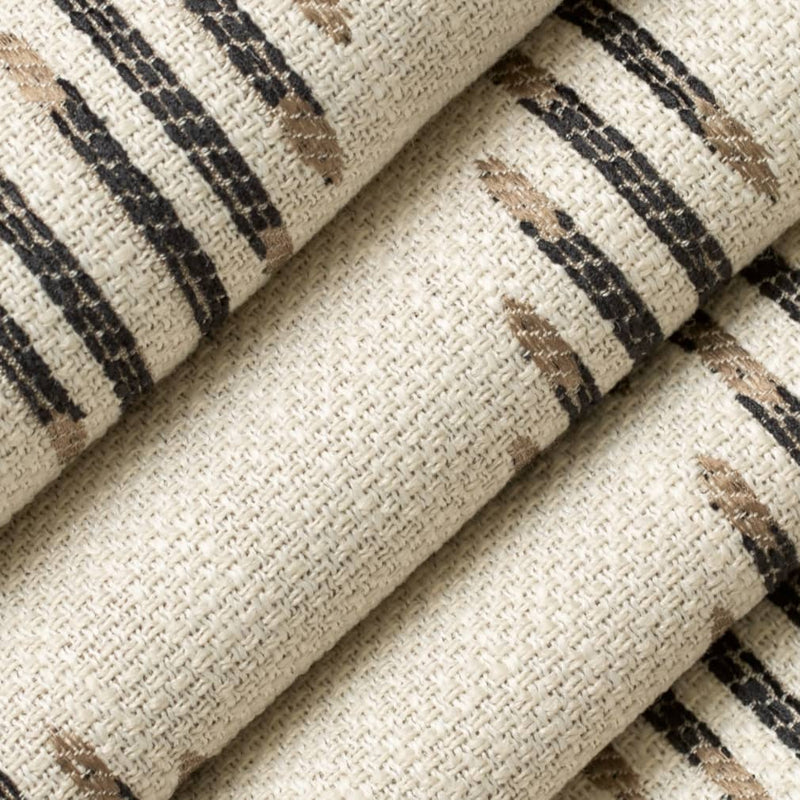 Charlotte - D4107 - Charcoal - Fabric by the Yard - D4107 - D4107_Rolled