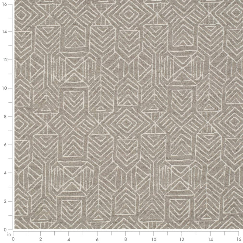 Charlotte - D4113 - Taupe - Fabric by the Yard - D4113 - D4113_Ruler
