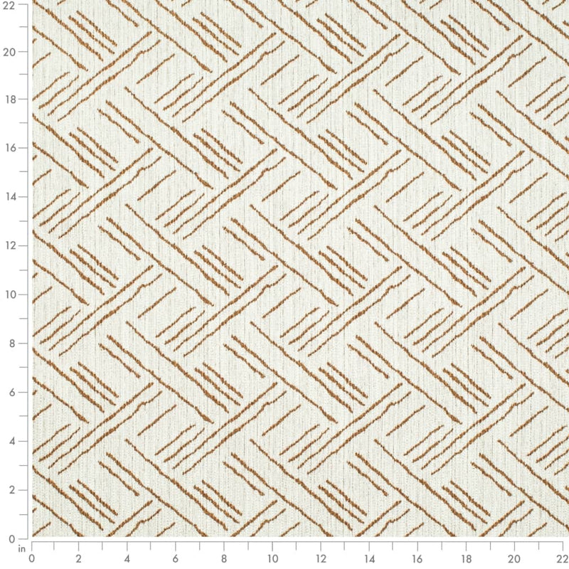 Charlotte - D4115 - Toffee - Fabric by the Yard - D4115 - D4115_Ruler