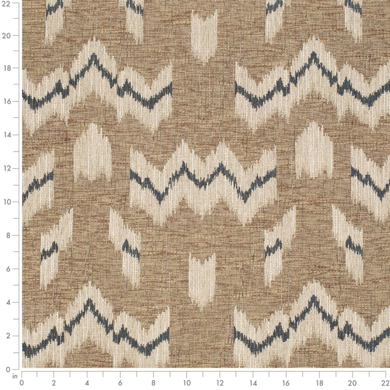Charlotte - D4120 - Earth - Fabric by the Yard - D4120 - D4120_Ruler