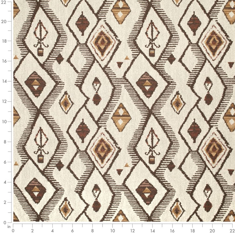 Charlotte - D4126 - Umber - Fabric by the Yard - D4126 - D4126_Ruler