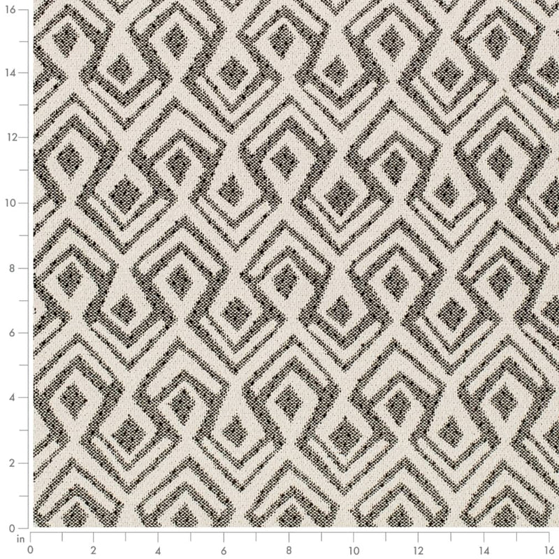 Charlotte - D4141 - Ebony - Fabric by the Yard - D4141 - D4141_Ruler