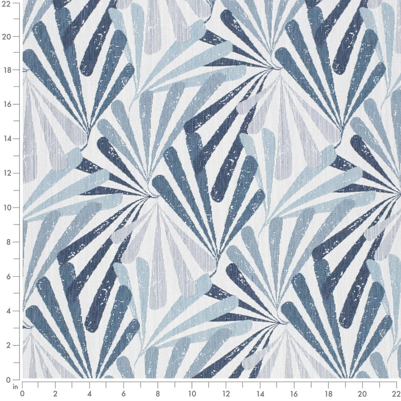 Charlotte - D4318 - Pool - Fabric by the Yard - D4318 - D4318_Ruler