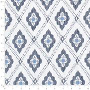 Charlotte - D4324 - Indigo - Fabric by the Yard - D4324 - D4324_Ruler
