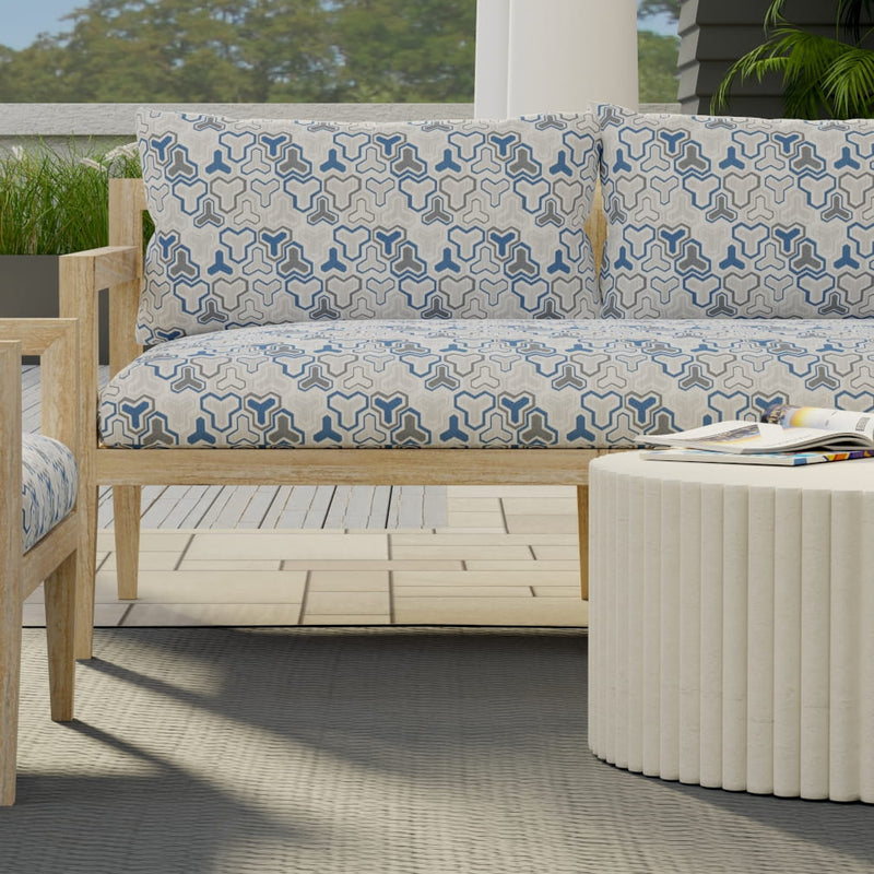 Charlotte - D4325 - Azure - Fabric by the Yard - D4325 - D4325_Furniture