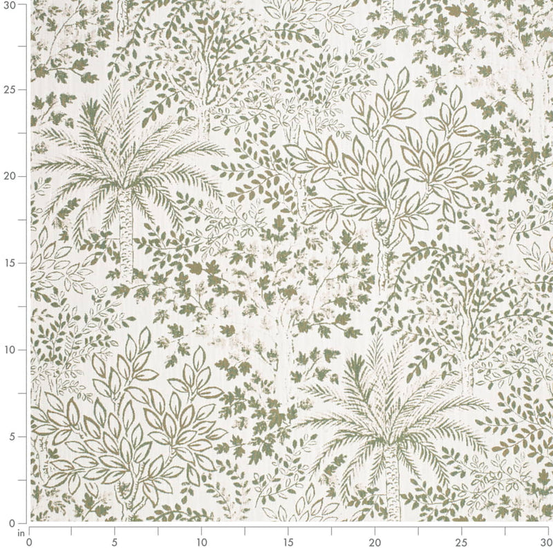 Charlotte - D4332 - Palm - Fabric by the Yard - D4332 - D4332_Ruler