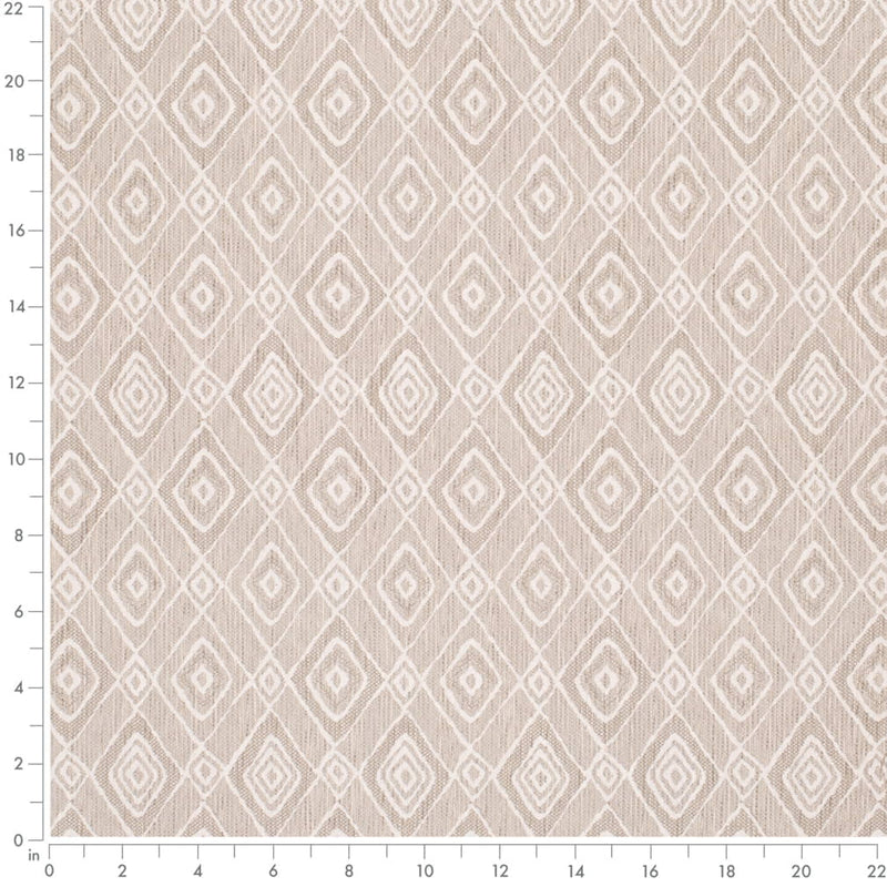 Charlotte - D4339 - Cloud - Fabric by the Yard - D4339 - D4339_Ruler