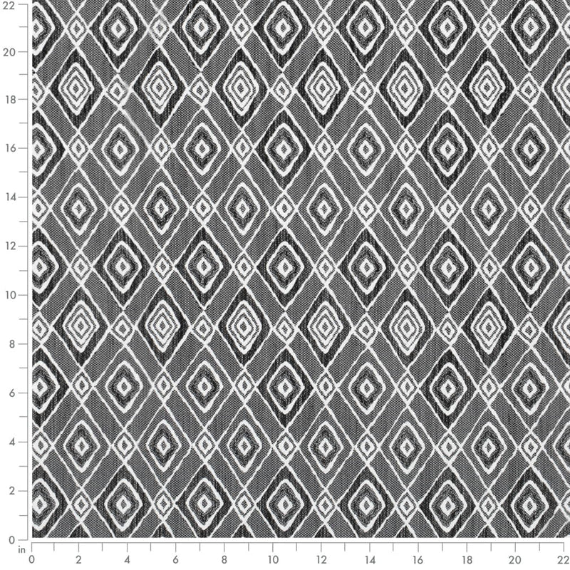Charlotte - D4346 - Onyx - Fabric by the Yard - D4346 - D4346_Ruler