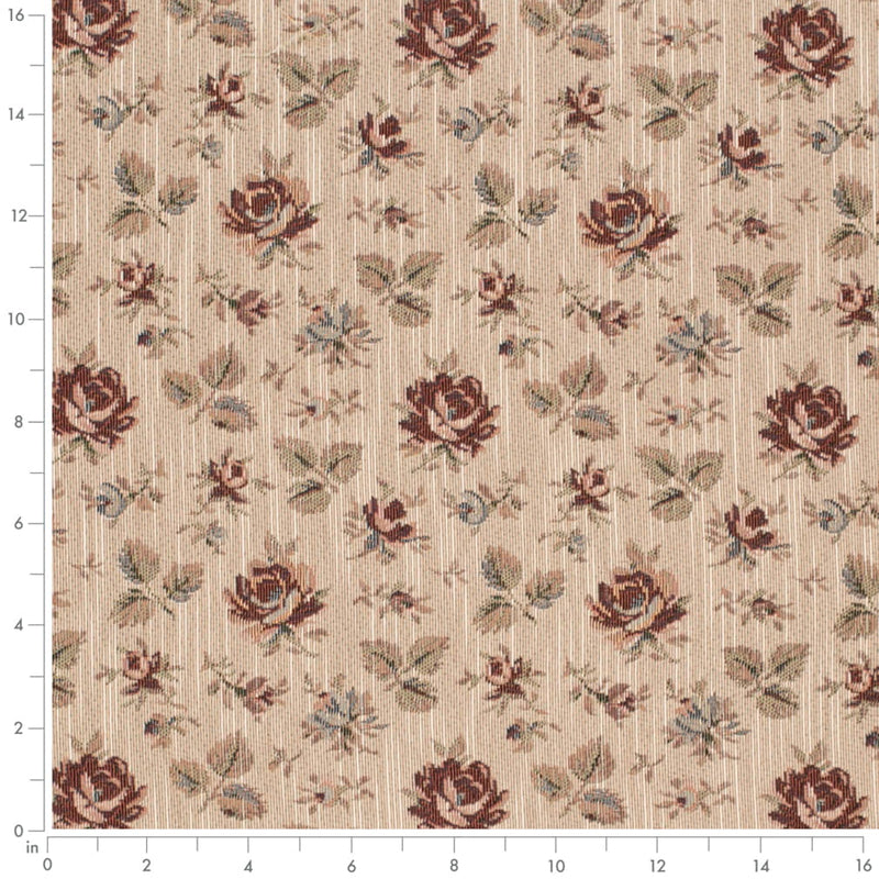 Charlotte - D4361 - Tearose - Fabric by the Yard - D4361 - D4361_Ruler
