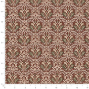 Charlotte - D4365 - Brick - Fabric by the Yard - D4365 - D4365_Ruler