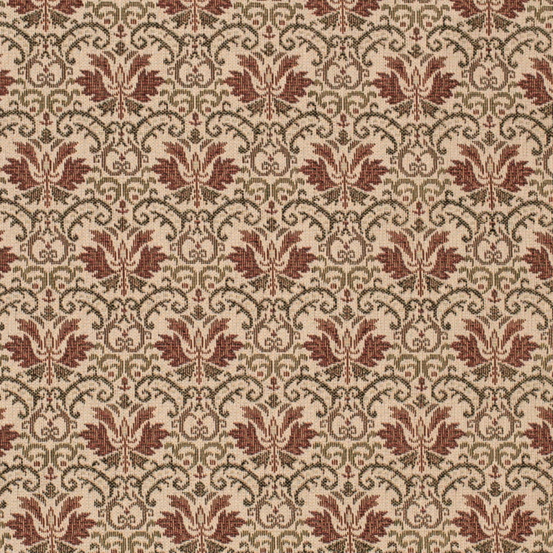 Charlotte - D4368 - Cinnabar - Fabric by the Yard Cinnabar
