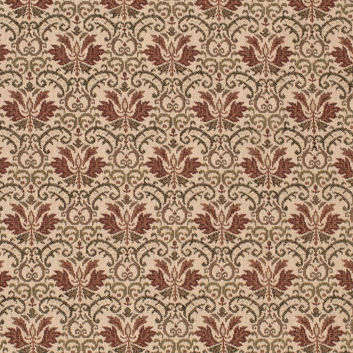 Charlotte - D4368 - Cinnabar - Fabric by the Yard Cinnabar