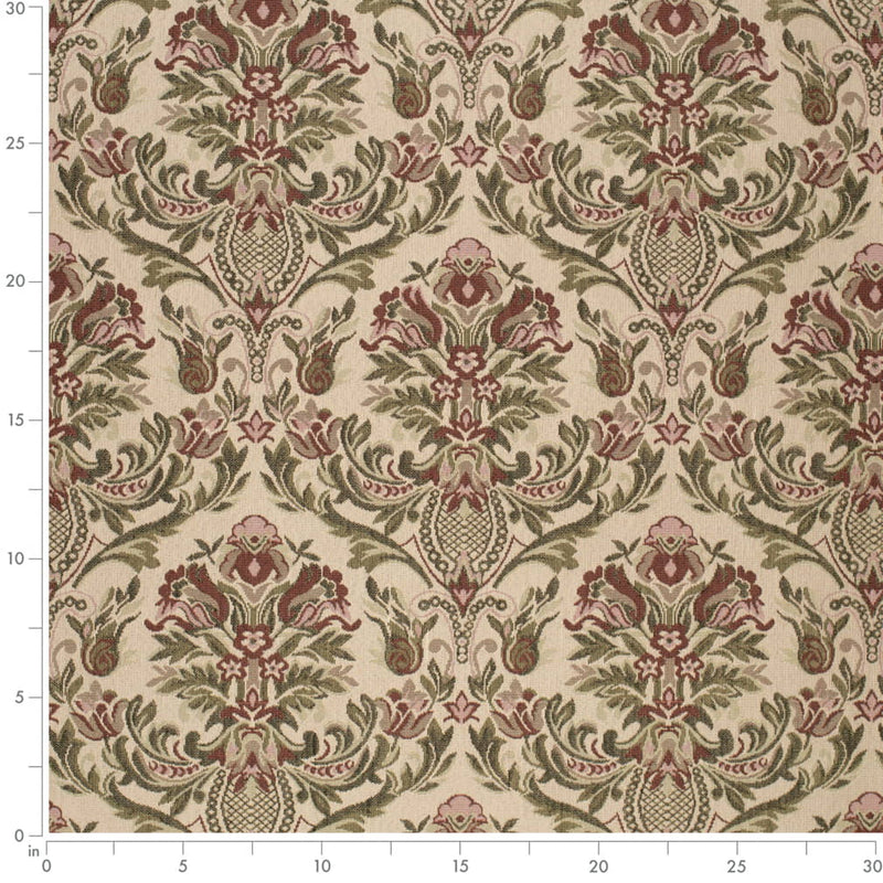 Charlotte - D4369 - Moss - Fabric by the Yard - D4369 - D4369_Ruler