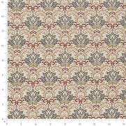 Charlotte - D4370 - Azure - Fabric by the Yard - D4370 - D4370_Ruler