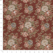 Charlotte - D4377 - Paprika - Fabric by the Yard - D4377 - D4377_Ruler