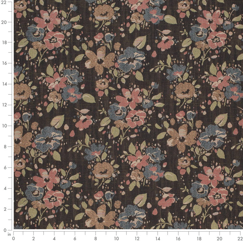Charlotte - D4380 - Onyx - Fabric by the Yard - D4380 - D4380_Ruler