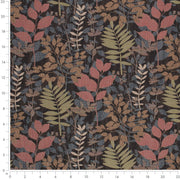 Charlotte - D4382 - Ebony - Fabric by the Yard - D4382 - D4382_Ruler