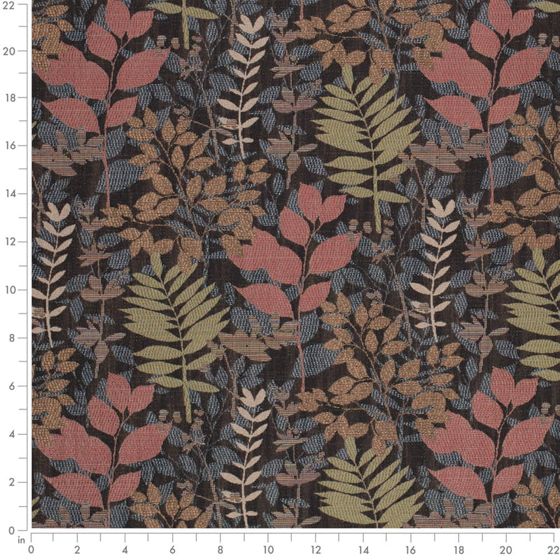 Charlotte - D4382 - Ebony - Fabric by the Yard - D4382 - D4382_Ruler