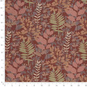 Charlotte - D4386 - Pomegranate - Fabric by the Yard - D4386 - D4386_Ruler