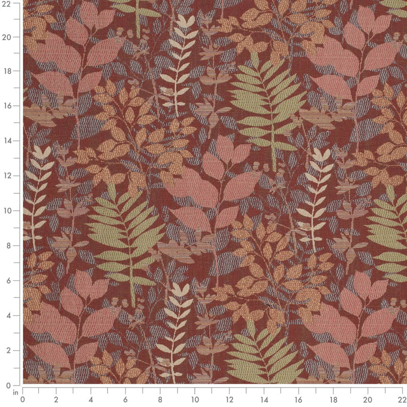 Charlotte - D4386 - Pomegranate - Fabric by the Yard - D4386 - D4386_Ruler