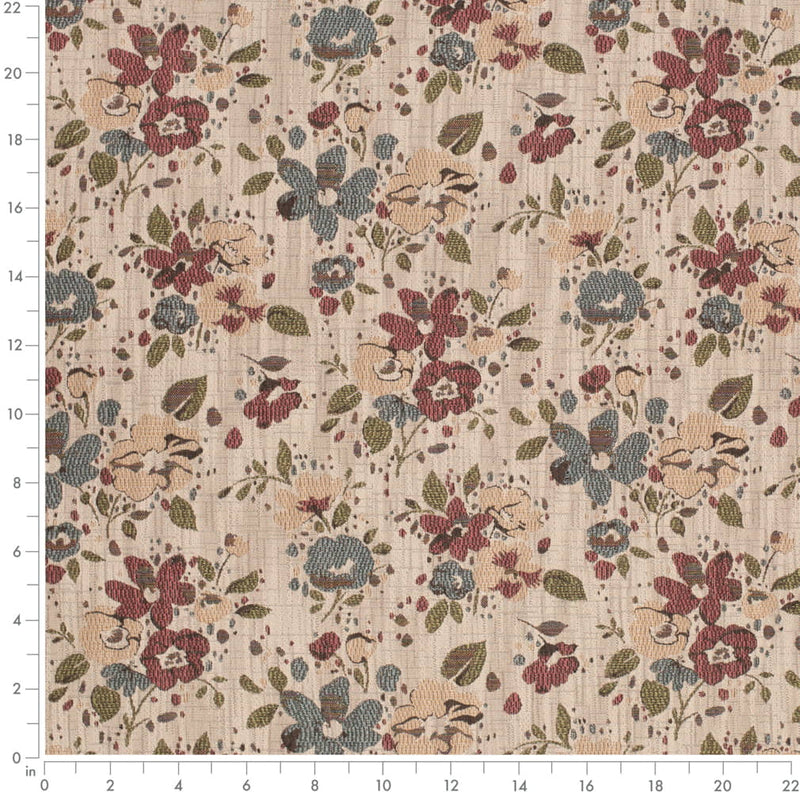 Charlotte - D4387 - Bloom - Fabric by the Yard - D4387 - D4387_Ruler