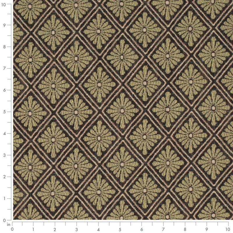 Charlotte - D4390 - Fern - Fabric by the Yard - D4390 - D4390_Ruler