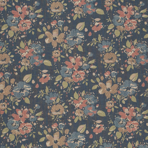 Charlotte - D4392 - Blue - Fabric by the Yard Blue