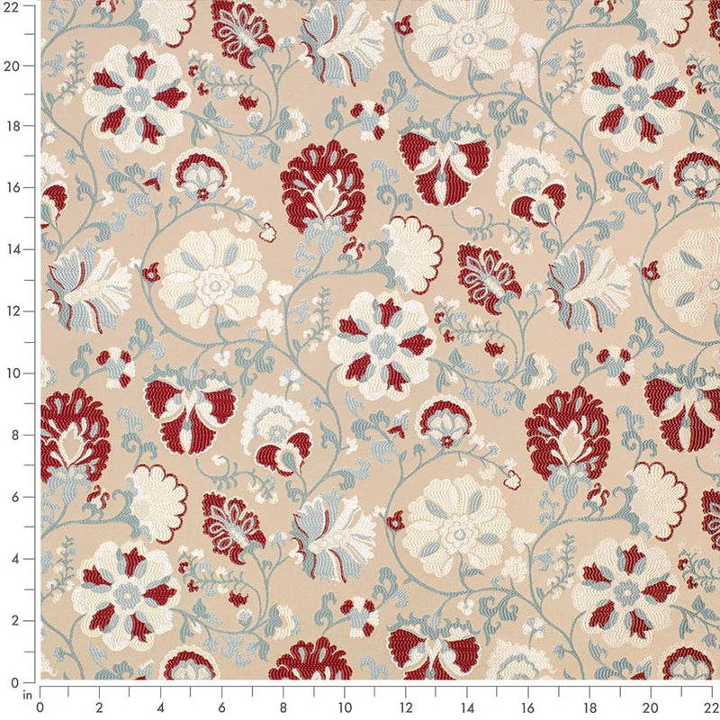 Charlotte - D4405 - Eve Cardinal - Fabric by the Yard - D4405 - D4405_Ruler