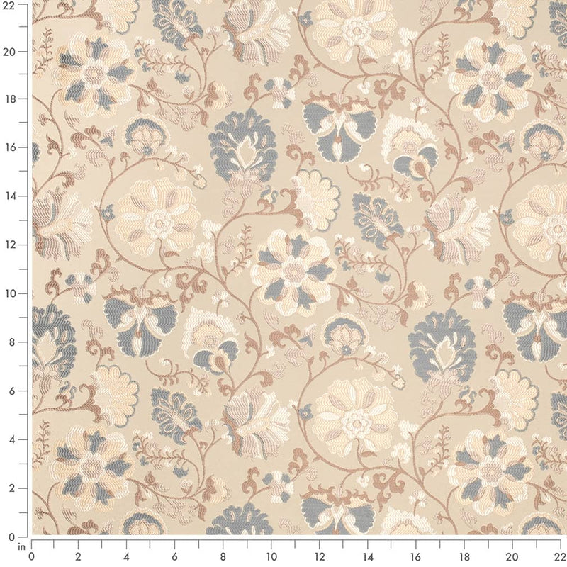Charlotte - D4406 - Eve Chambray - Fabric by the Yard - D4406 - D4406_Ruler